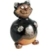 Tuinbol Kat zwart