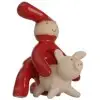 Pixy nisse med gris årets nisse 2007 Pixy nisse m gri 4dca8f9684d72