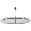 1639   mg34 tray stainless steel with knob alessi